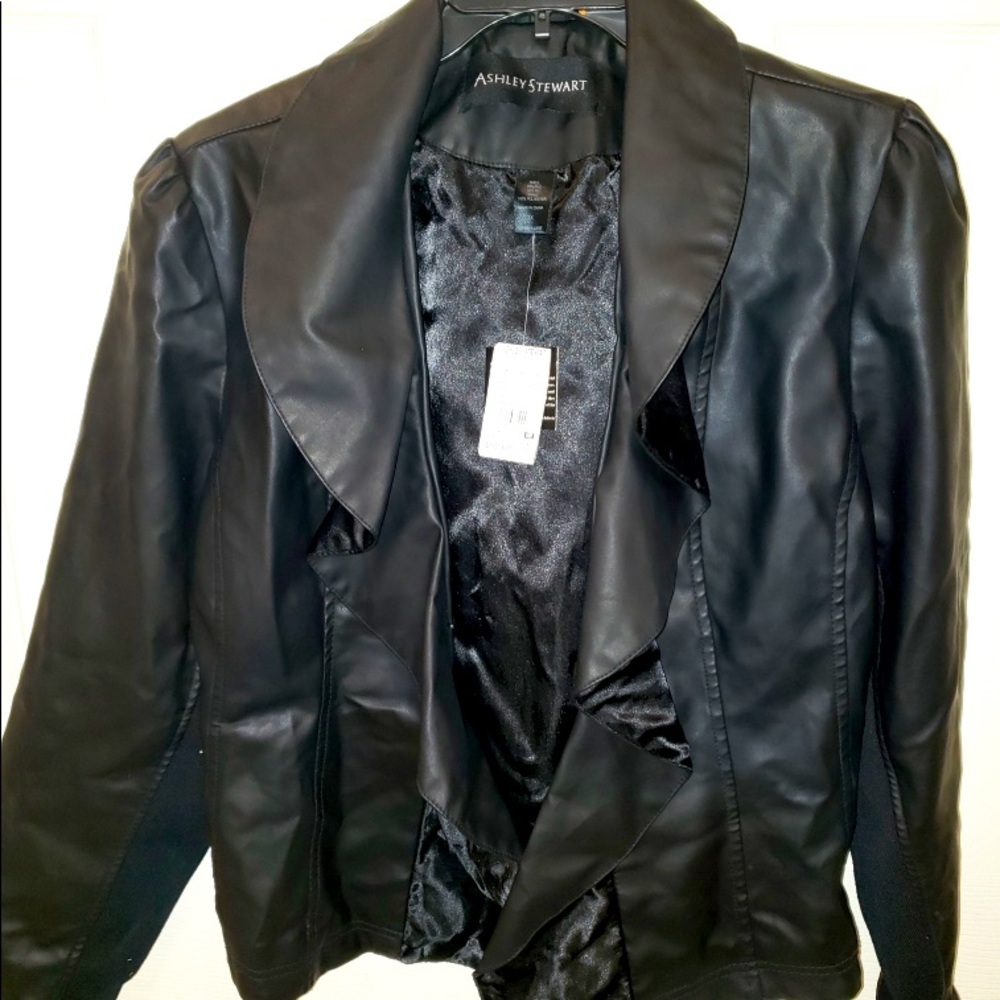 Leather jacket